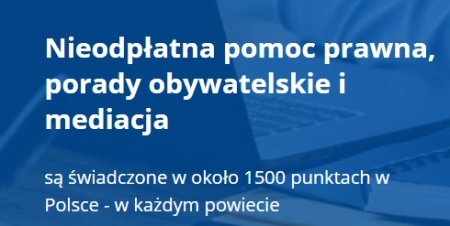 Lista jednostek nieodpłatnego poradnictwa