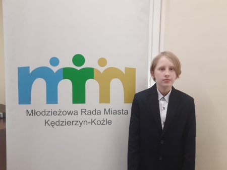 Nasz uczeń radnym Młodzieżowej Rady Miasta!