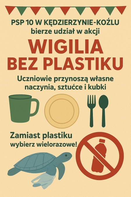 Wigilia bez plastiku w PSP nr 10
