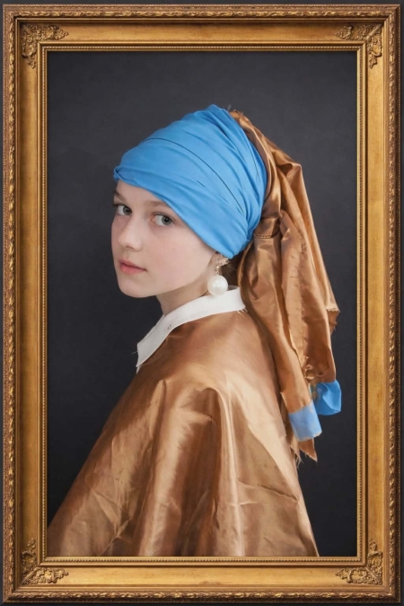 Żywe obrazy – „Dziewczyna z perłą”