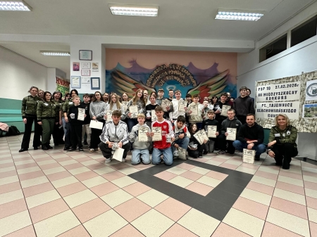 III Międzyszkolny Konkurs „Tajemnice Blachowiańskiego Bunkra”