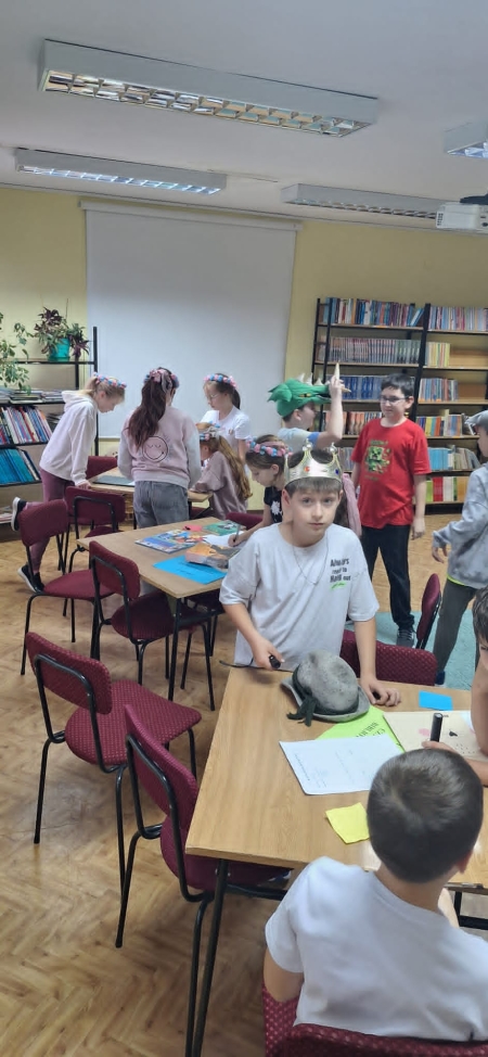 Noc Bibliotek w naszej szkole – tajemnica zaginionej księgi